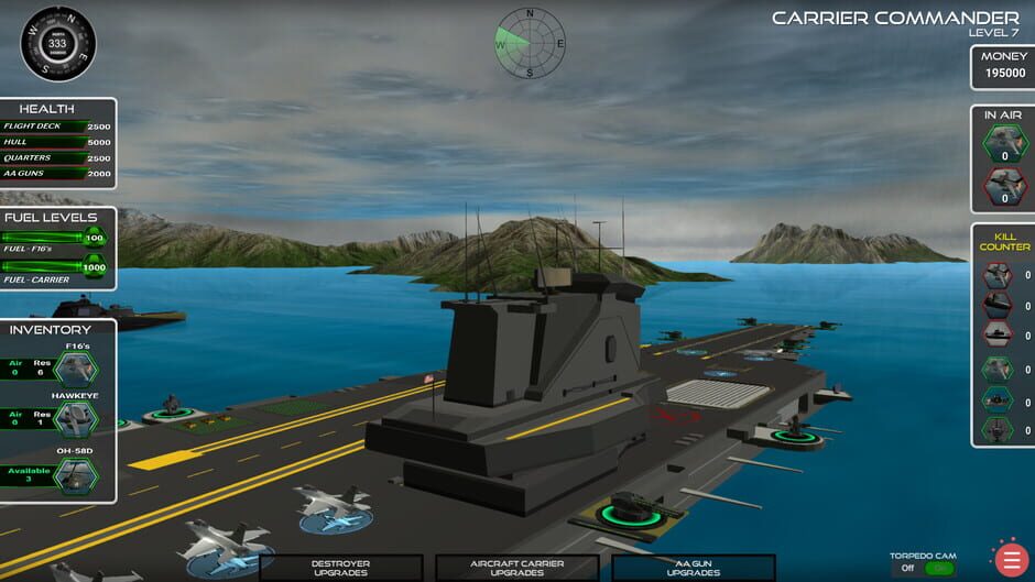 Carrier Commander Screenshot