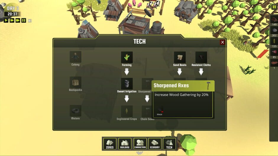 Colony Simulator Screenshot