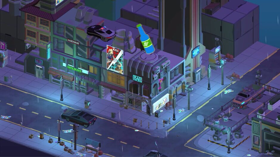 Cyberpunk Bar Sim Screenshot