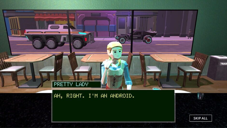 Cyberpunk Bar Sim Screenshot