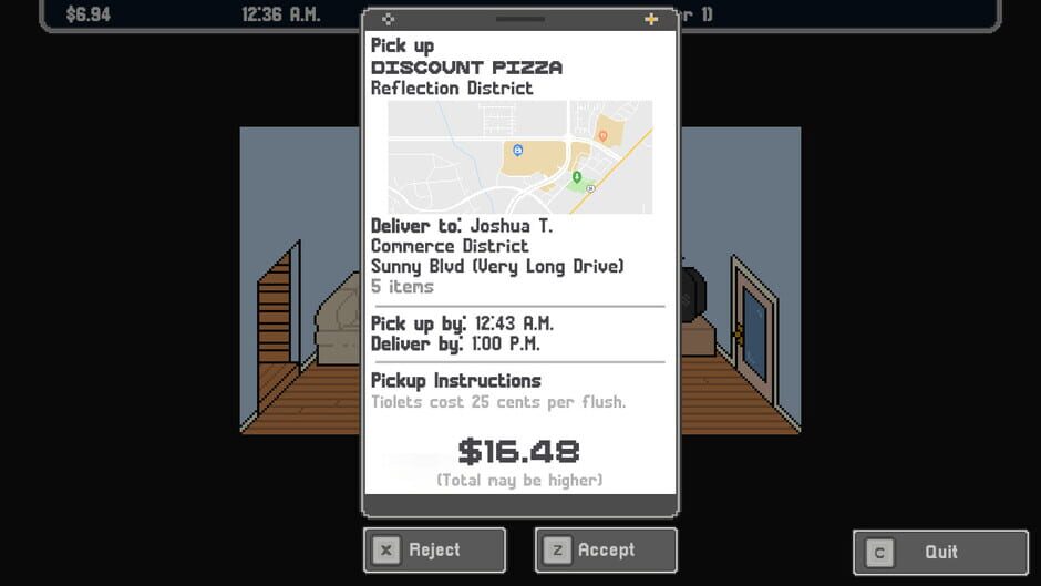 GrubDash Driver: Food Delivery Driver Simulator Screenshot