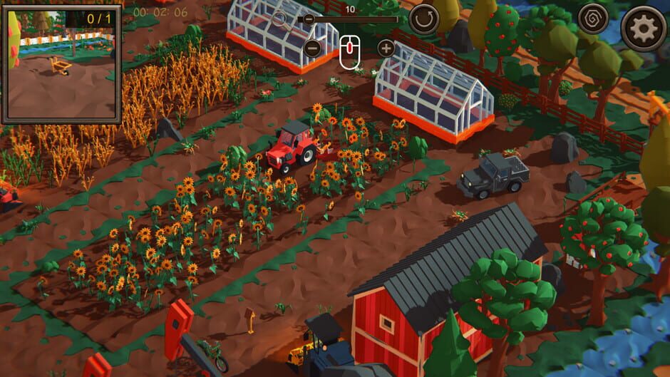 Hidden Farm Top-Down 3D Screenshot