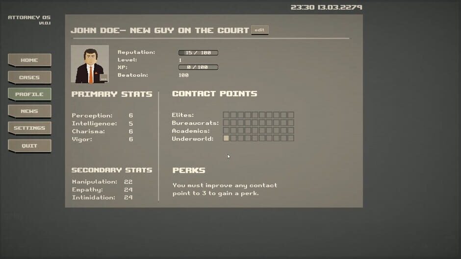 Justice.exe Screenshot