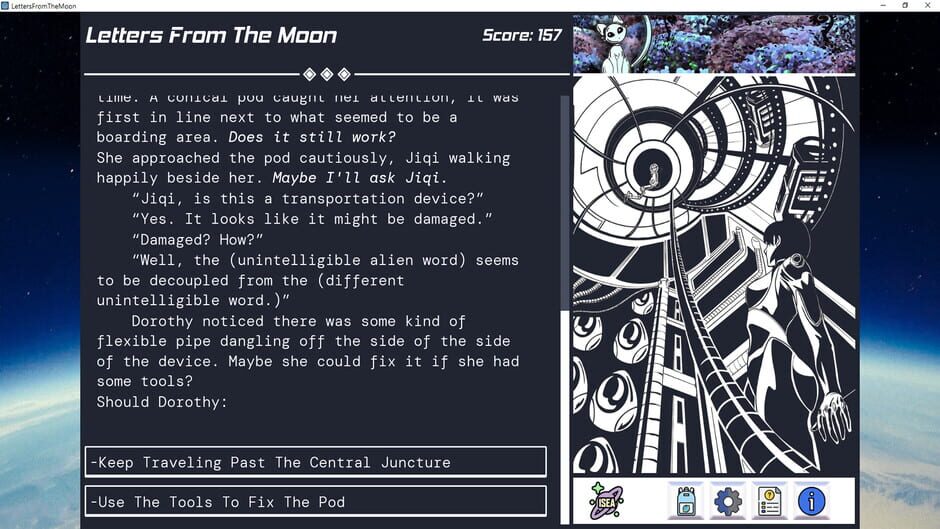 Letters From the Moon Screenshot