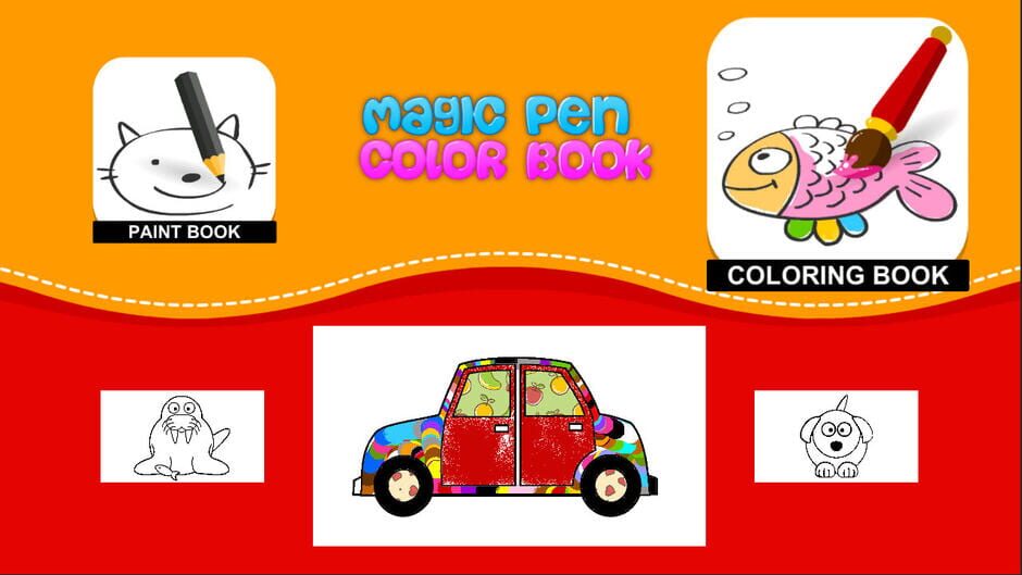 Magic Pen Color Book Screenshot