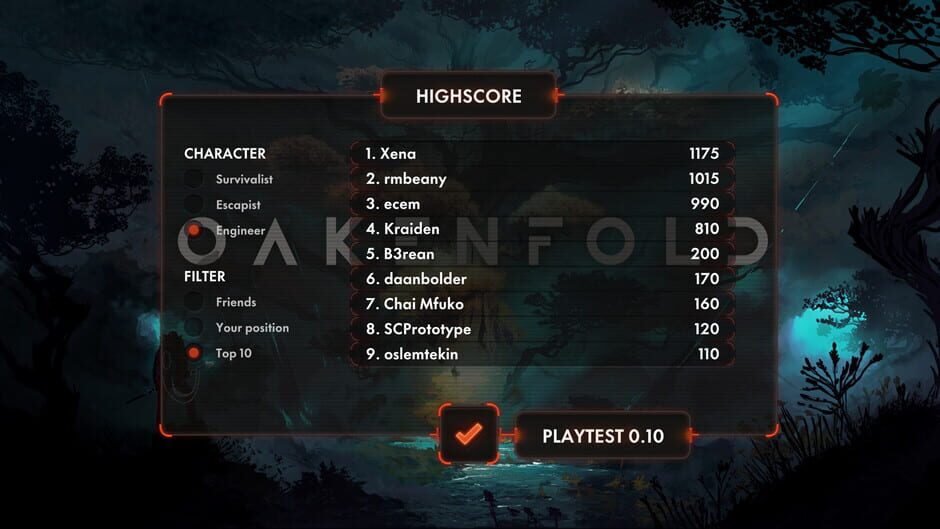 Oakenfold Screenshot