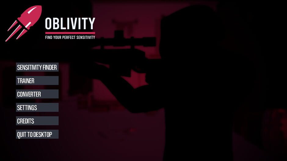 Oblivity: Find your perfect Sensitivity Screenshot