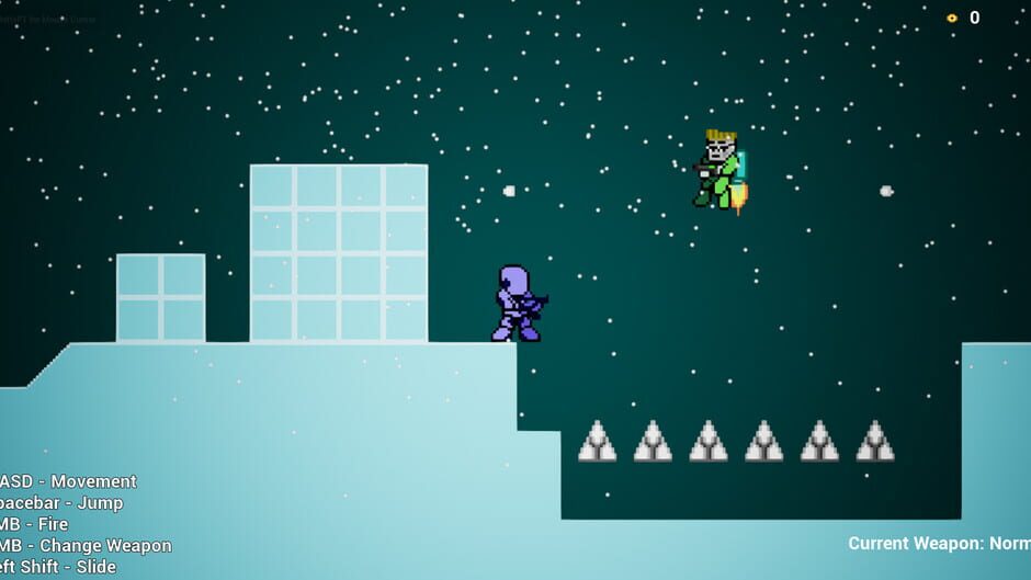 Pixel Robot Return Screenshot