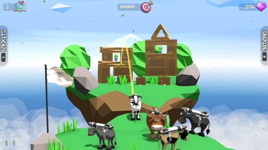 Rocket Cows Screenshot