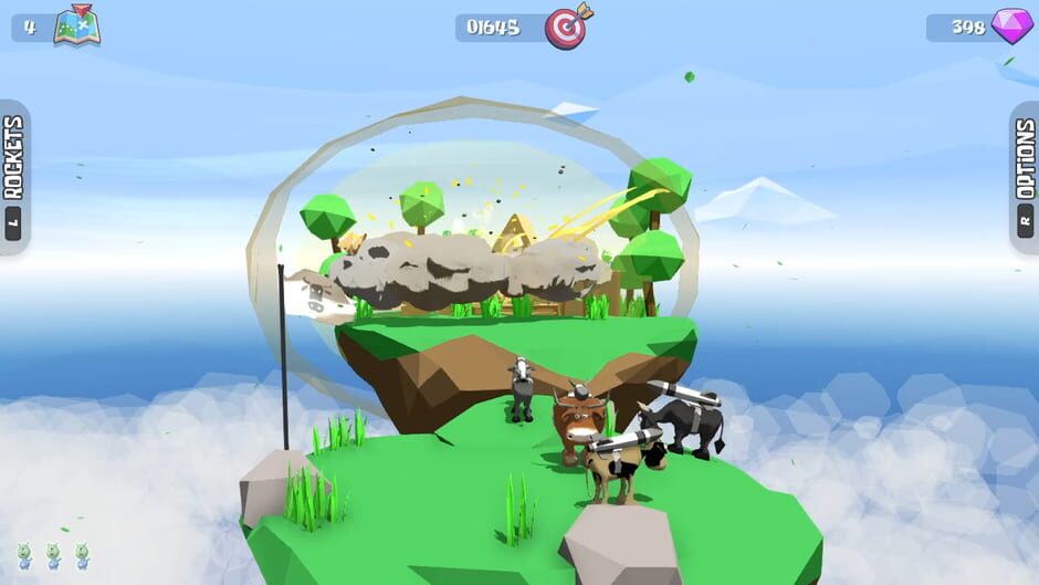 Rocket Cows Screenshot