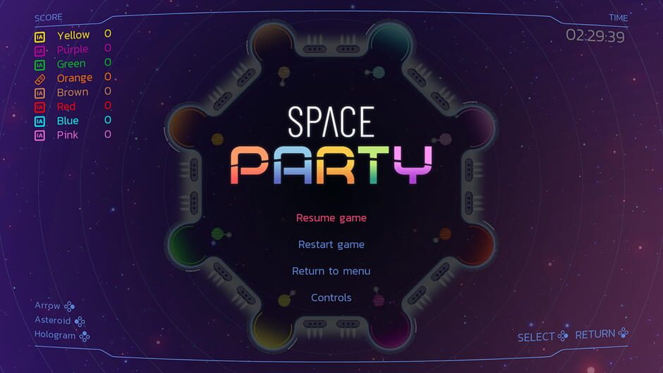 Space Party Screenshot