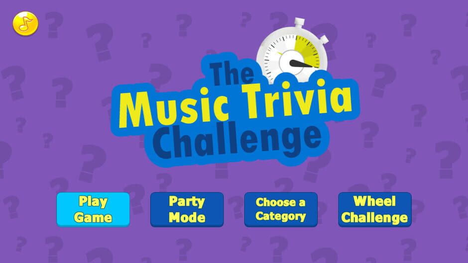 The Music Trivia Challenge Screenshot