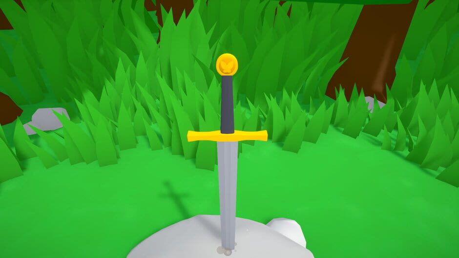 The one who pulls out the sword will be crowned king Screenshot