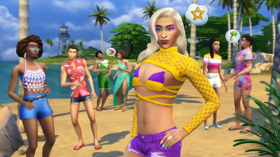 The Sims 4: Carnaval Streetwear Kit Screenshot