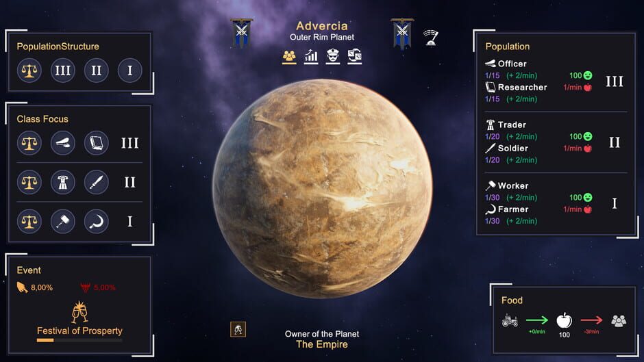 Astronomics Rise of a New Empire Screenshot