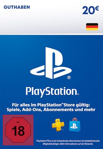 20€ PlayStation Store Guthaben | PSN...