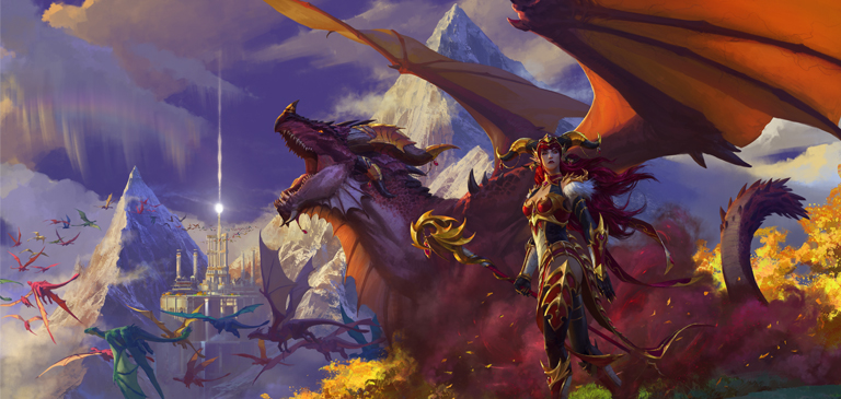 World of Warcraft: neues Addon Dragonflight Beitragsbild