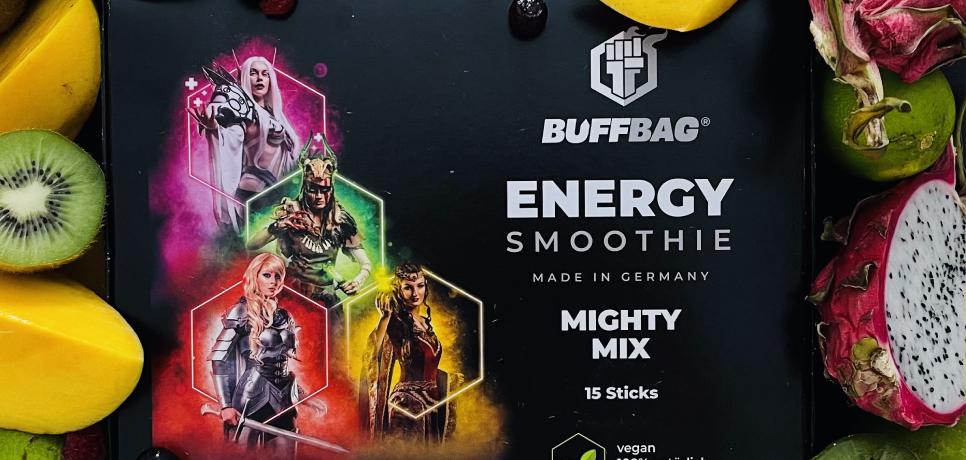 BuffBag Energy Smoothie: Innovativer Smoothie Energy Booster Beitragsbild